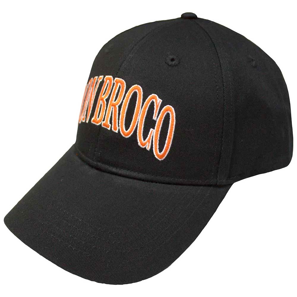 Don Broco - Orange Logo Baseball pet - Zwart